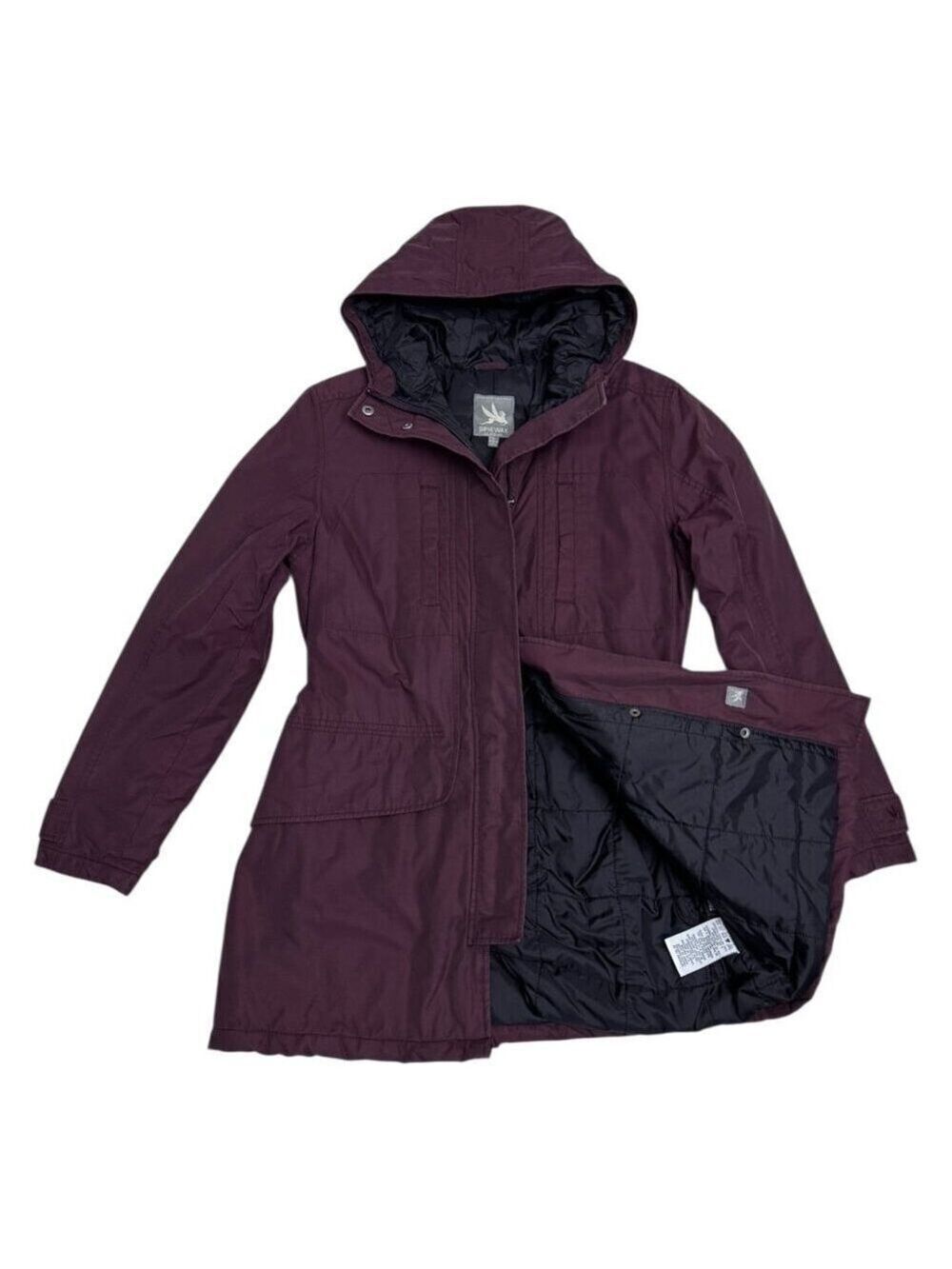 SPIEWAK Luxury Designer Long Winter Parka Jacket Coat Womens Large